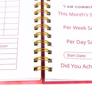 Logotipo personalizado 2023 Diario de manifiesto espiritual diario y cuaderno Planificador de diario de manifestación inspiradora